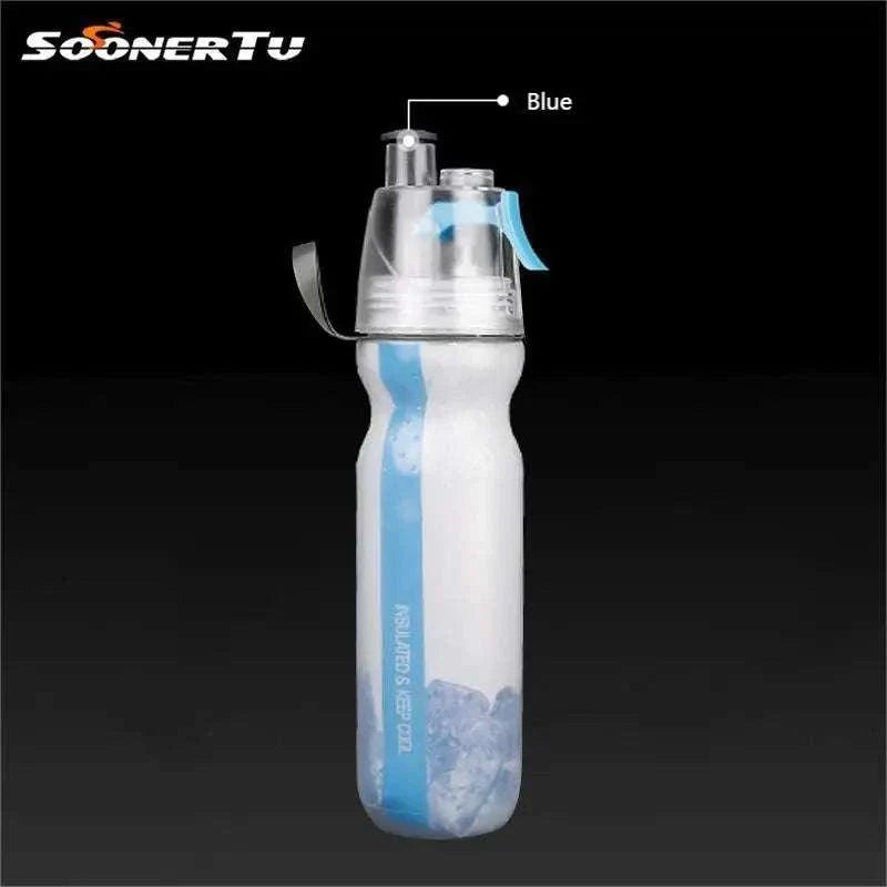 Sports Water Bottle 500ml - BPA-Free Reusable Spray Mist Bottle for Gym, Running & Cycling - Activelife Fit Gear