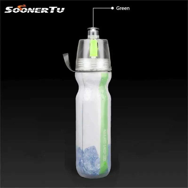 Sports Water Bottle 500ml - BPA-Free Reusable Spray Mist Bottle for Gym, Running & Cycling - Activelife Fit Gear