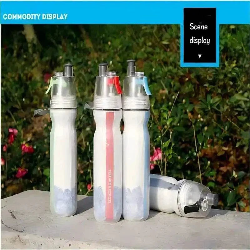 Sports Water Bottle 500ml - BPA-Free Reusable Spray Mist Bottle for Gym, Running & Cycling - Activelife Fit Gear
