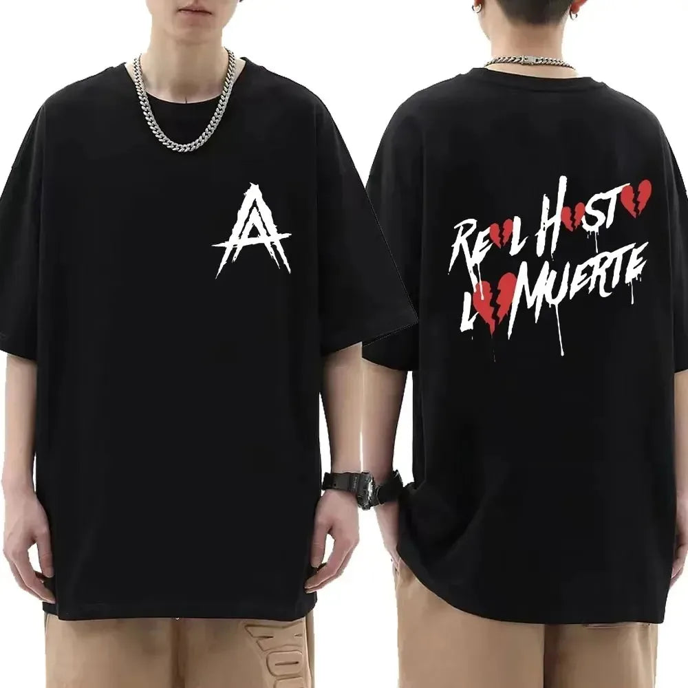 Men's Oversized Cotton Hip Hop T-Shirt – Activelife Fit Gear