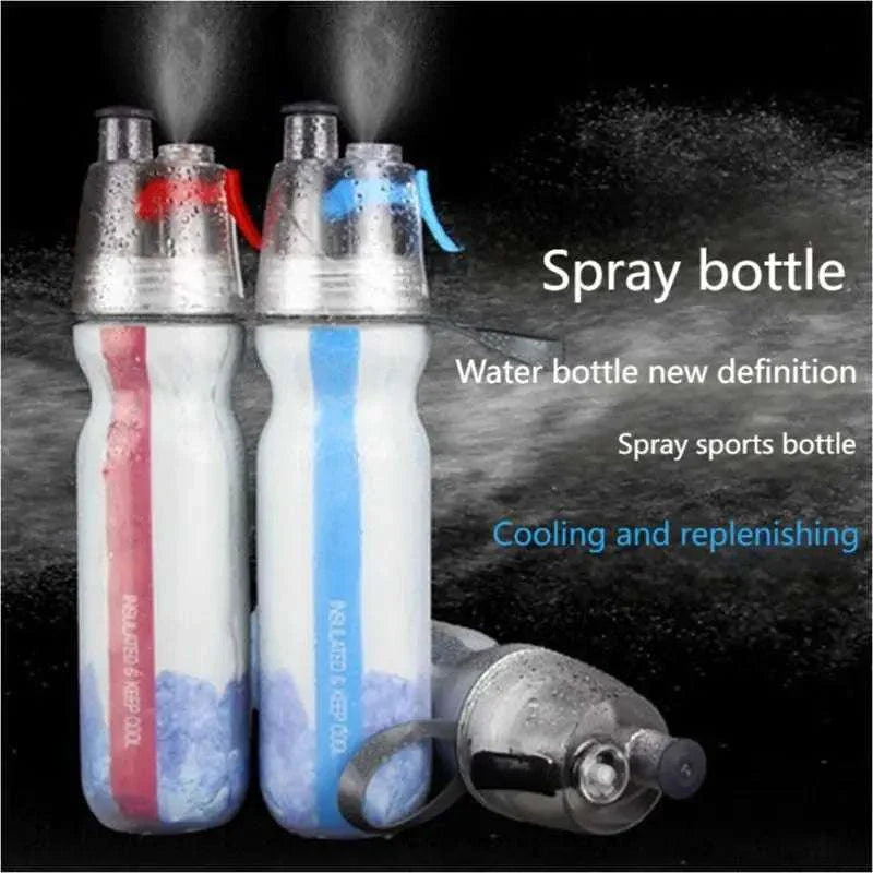 Sports Water Bottle 500ml - BPA-Free Reusable Spray Mist Bottle for Gym, Running & Cycling - Activelife Fit Gear