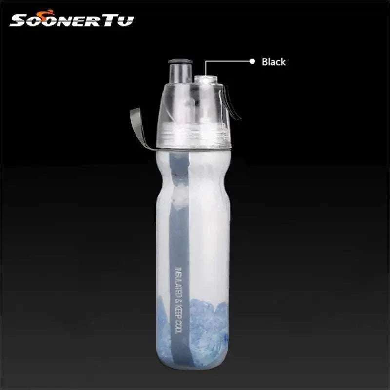 Sports Water Bottle 500ml - BPA-Free Reusable Spray Mist Bottle for Gym, Running & Cycling - Activelife Fit Gear