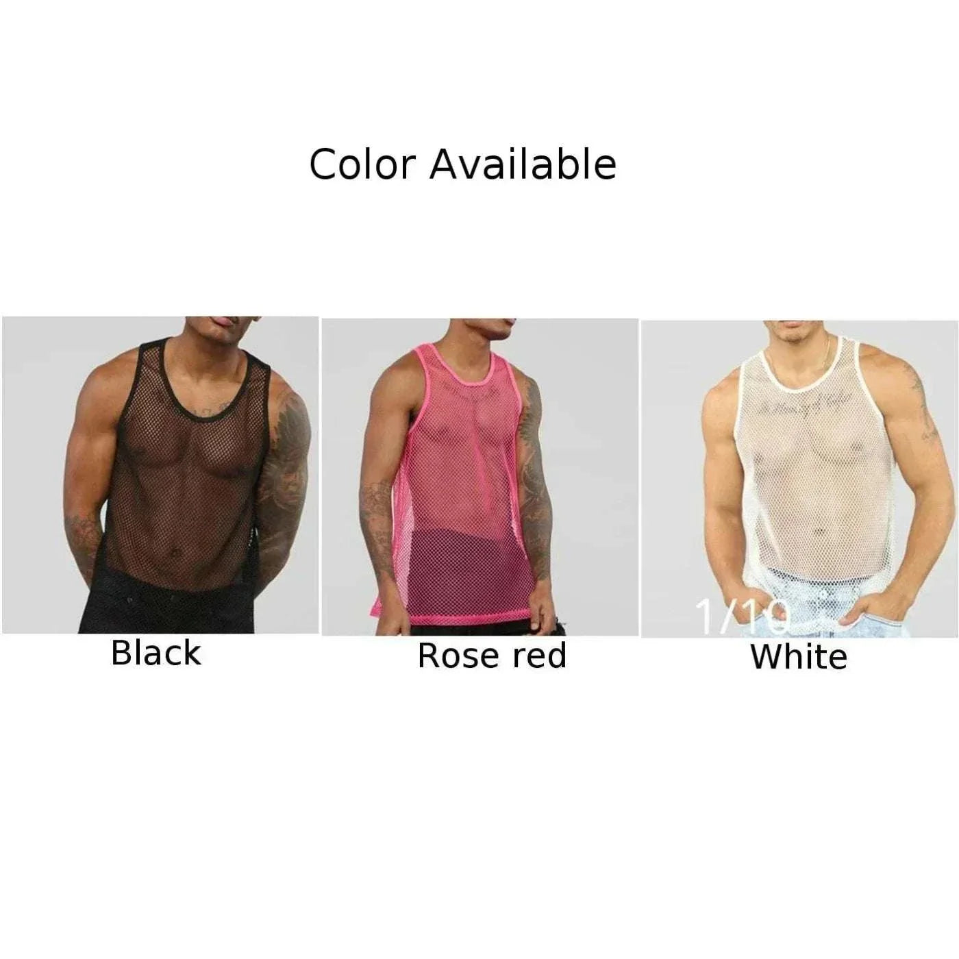 Men's Mesh Tank Top – Activelife Fit Gear