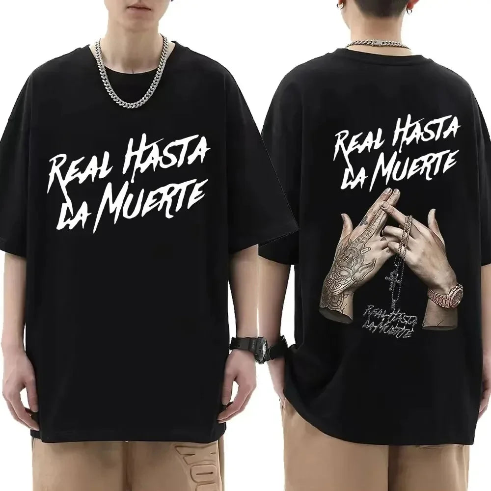 Men's Oversized Cotton Hip Hop T-Shirt – Activelife Fit Gear