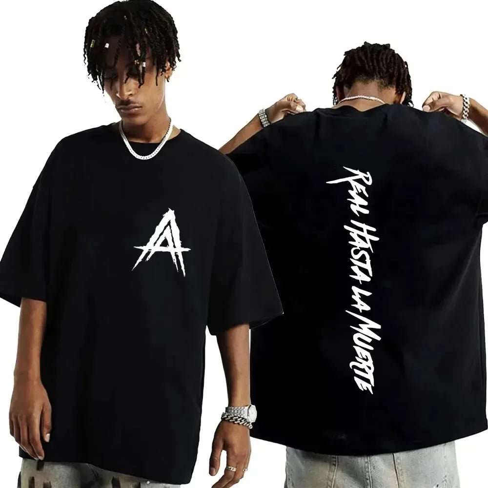 Men's Oversized Cotton Hip Hop T-Shirt – Activelife Fit Gear